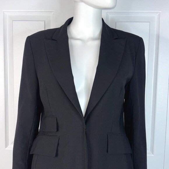 SANDRA ANGELOZZI women's black blazer small - Picture 2 of 2